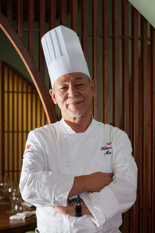 Chef Hideyuki Matsushita